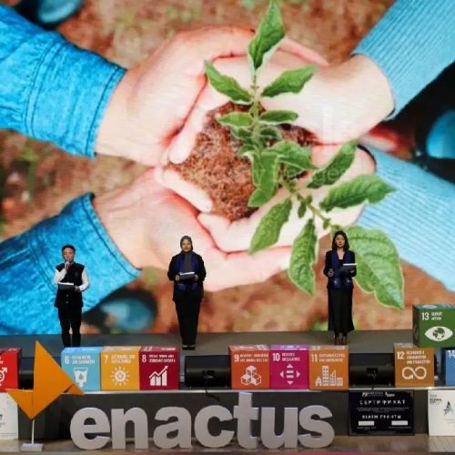 Enactus Kazakhstan Expo unveils eco-friendly toys, AI games, and biohumus projects